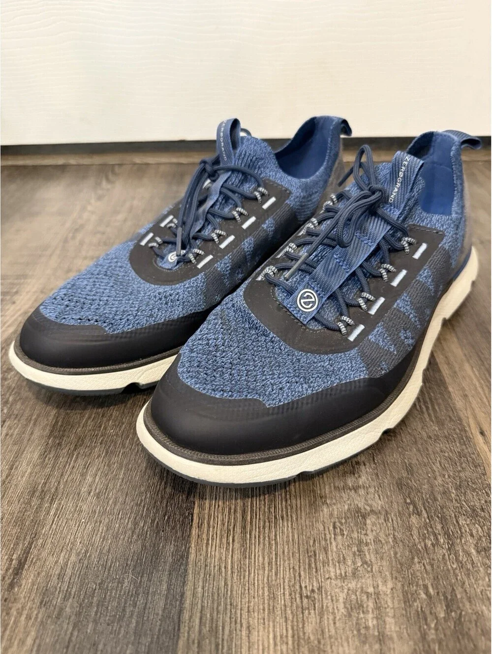 Cole Haan C35060 Size 11 Men's Zerogrand Stichlite Workout Sneaker Blue
